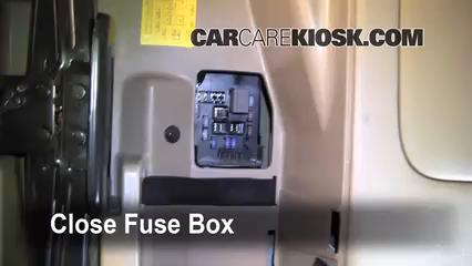 2006-2014 Kia Sedona Interior Fuse Check - 2010 Kia Sedona ... kia sorento fuse box cover 